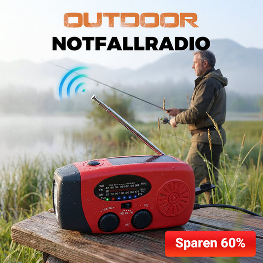 📻⚡【50% Rabatt】Solar-Kurbel Notfallradio – Mit Powerbank, Wetteralarm, USB & 7 Tage Akku. Wasserdicht & robust für Outdoor/Krise. 🌞🔋 Jetzt unschlagbares Angebot sichern!