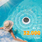🌞Solar-Ionisator für dauerhaft glasklares Schwimmbadwasser – Reduziert Chlor bis zu 80%, umweltfreundlich & wartungsarm ✨