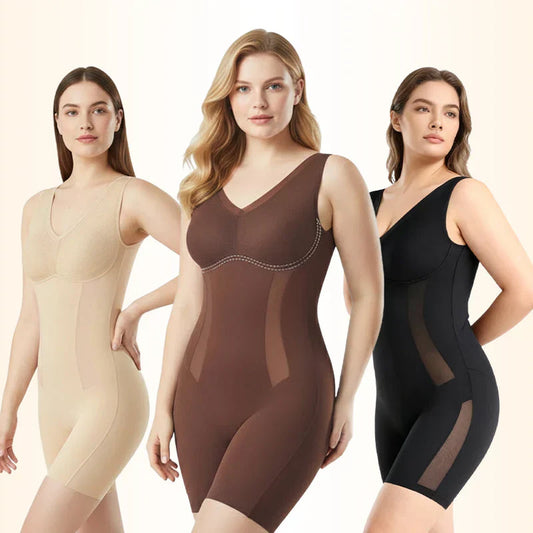 💝Nur für kurze Zeit 50 % Rabatt💥Bauchstraffung & Hüftlifting – spurloses, einteiliges Shapewear-Kleidungsstück🎁