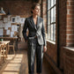 💎 60% RABATT! 💎 Damen Business-Anzug – Bügelfreier Blazer mit Kragen & Hose, Klassischer Look & Atmungsaktive Passform 👖💼