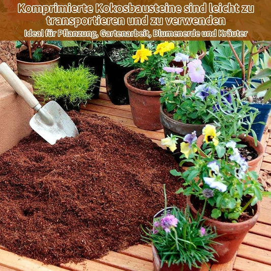 Organische Kokosnussschalen für Pflanzen🥥🌱