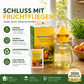 ❄️Sommerfrische 50% Rabatt!🌿Wiederverwendbare Fliegenfalle mit Lockstoff – Insektizidfreier Fruchtfliegenfänger für Küche, Terrasse & Garten