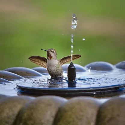 💎 -50% SOLAR-SPRINGBRUNNEN! 💎 4 Düsen, Kabellos & Schwebend für Garten, Teich & Vogelbad