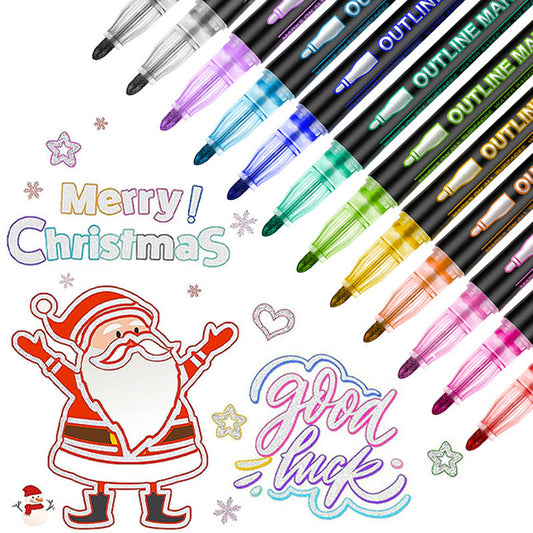 🎅Weihnachtsgeschenkidee 50% Rabatt🎁Farbige Lightstick Graffiti Textmarker-Stifte