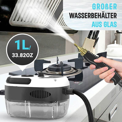 🔥2500W Tragbarer Hochtemperatur-Dampfreiniger mit Druckbeaufschlagung🌪️