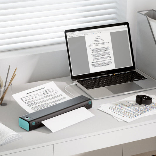 🔥D810 Tragbarer Bluetooth-Thermodrucker – Ideal für Tattoo-Studios und Büros 🖨️📱