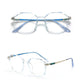 Modische, leichte Brille mit Blaulichtfilter