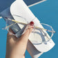 Modische, leichte Brille mit Blaulichtfilter