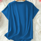 👚 60% RABATT! 🌸 Modisches Lockeres Einfarbiges Kurzarm-Oberteil – Bequem, Vielseitig & Perfekt für Den Frühling ☀️
