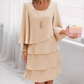 🎁 50 % Rabatt! Elegantes, mehrlagiges Rüschenkleid für Damen – Müheloser Stil für jeden Anlass 💃