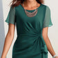 📢📢 60 % RABATT!! ⏰Elegantes, einfarbiges Kleid