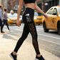 🧘 Damen-Mesh-High-Waist-Yogahose mit Taschen – Atmungsaktive Mesh-Panels, Bleibt Kühl & Perfekt für Intensive Workouts 🌸