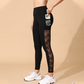 🧘 Damen-Mesh-High-Waist-Yogahose mit Taschen – Atmungsaktive Mesh-Panels, Bleibt Kühl & Perfekt für Intensive Workouts 🌸