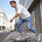 👖 50% RABATT! 🔥 Herren Jeans in Schwarz – Slim Fit mit Destroyed-Effekt, Moderner Streetstyle Für Einen Coolen Look 🖤