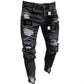 👖 50% RABATT! 🔥 Herren Jeans in Schwarz – Slim Fit mit Destroyed-Effekt, Moderner Streetstyle Für Einen Coolen Look 🖤