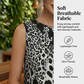 👗 50% RABATT! 🐆 Ärmelloses Midikleid für Damen mit Leopardenmuster – Figurbetont, Leichter Stoff & Perfekt Für Einen Wilden Look 💃