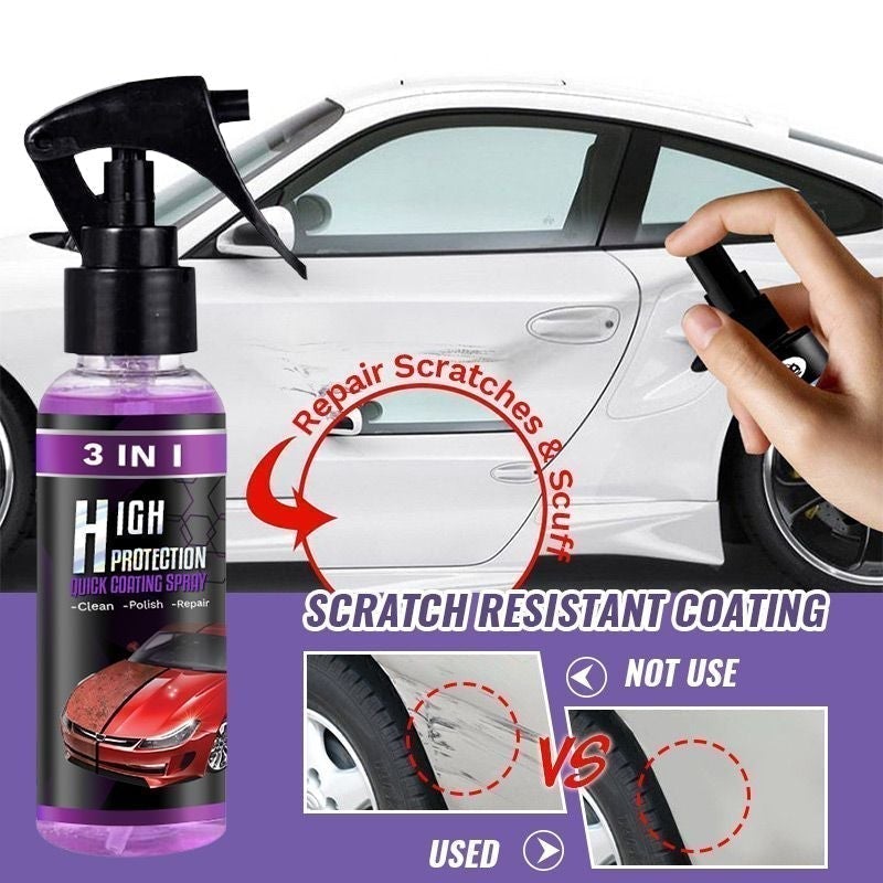 3-IN-1 Hoher Schutz Schnelles Auto-Beschichtung Spray – morenting