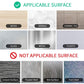 10 STK Nano-Klebeband  doppelseitig Waschbar Spurlos Transparent